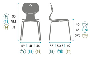 Medidas Silla Soft